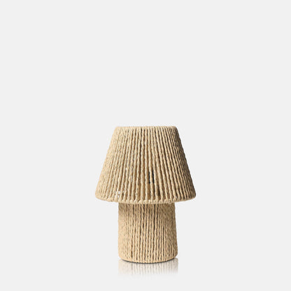 Malone Portable Table Lamp String Wrapped Cordless LED Natural