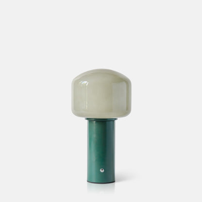 Hudson Portable Table Lamp Dimmable Rechargeable LED Green