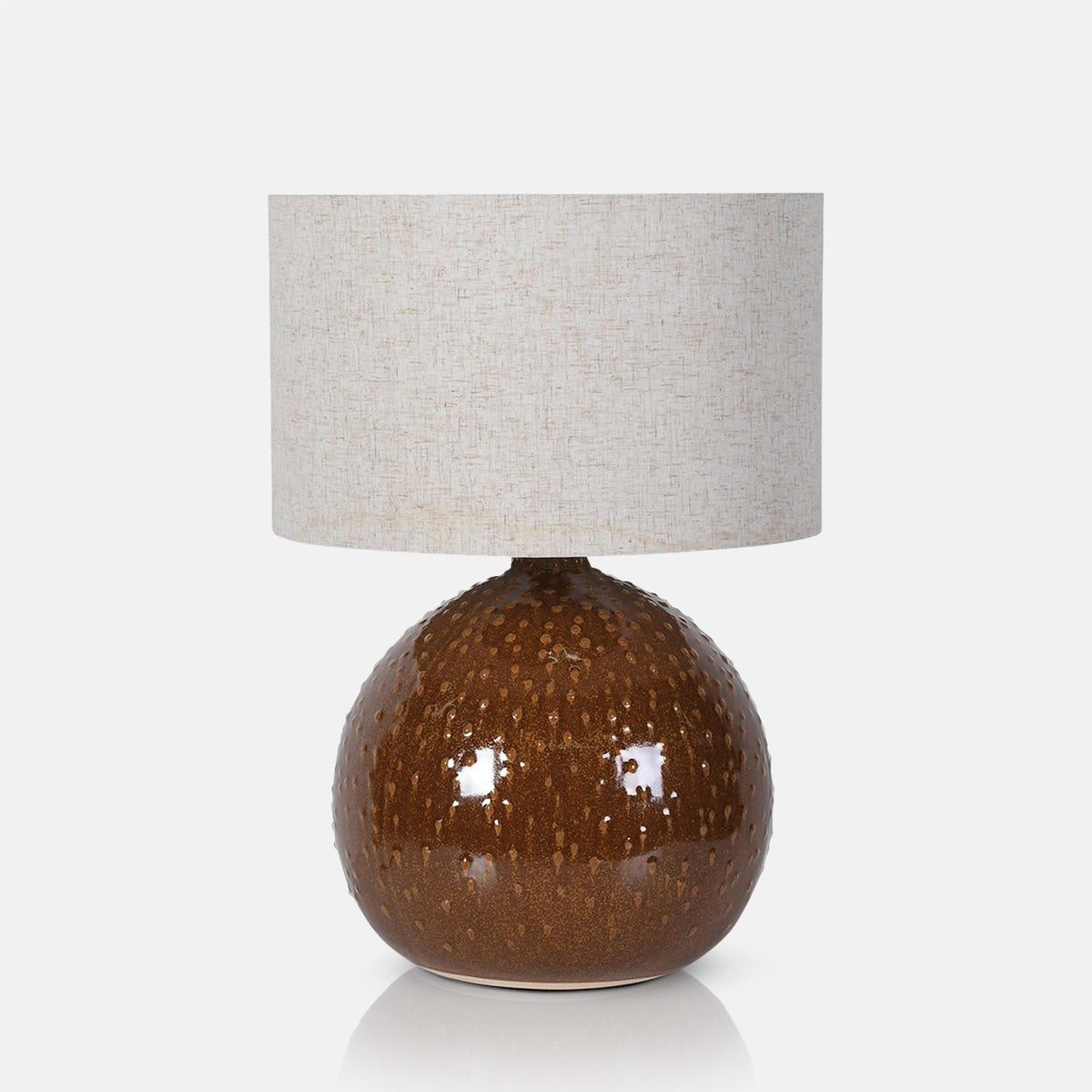 
Redfern Ceramic Table Lamp Linen Shade Statement Size